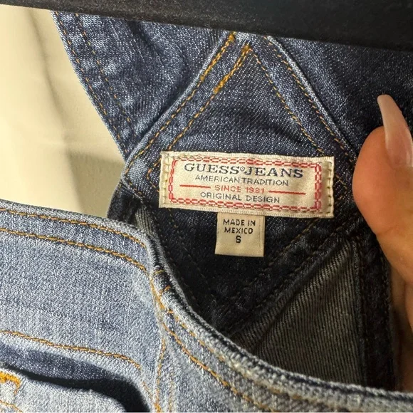 Guess Women's Blue Denim Overalls - Picture 6 of 8